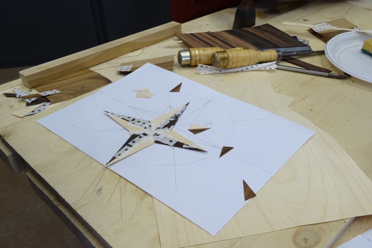 Atelier marqueterie - La Seigneurie