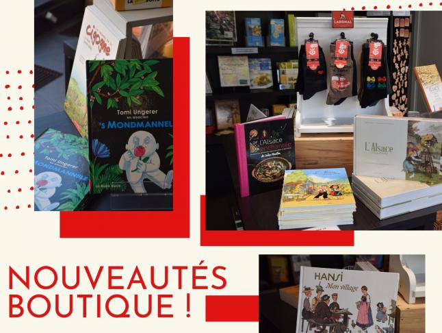 nouveautés boutique