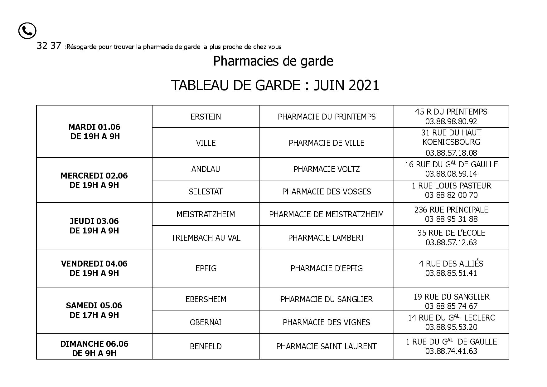 tableau garde juin page 1