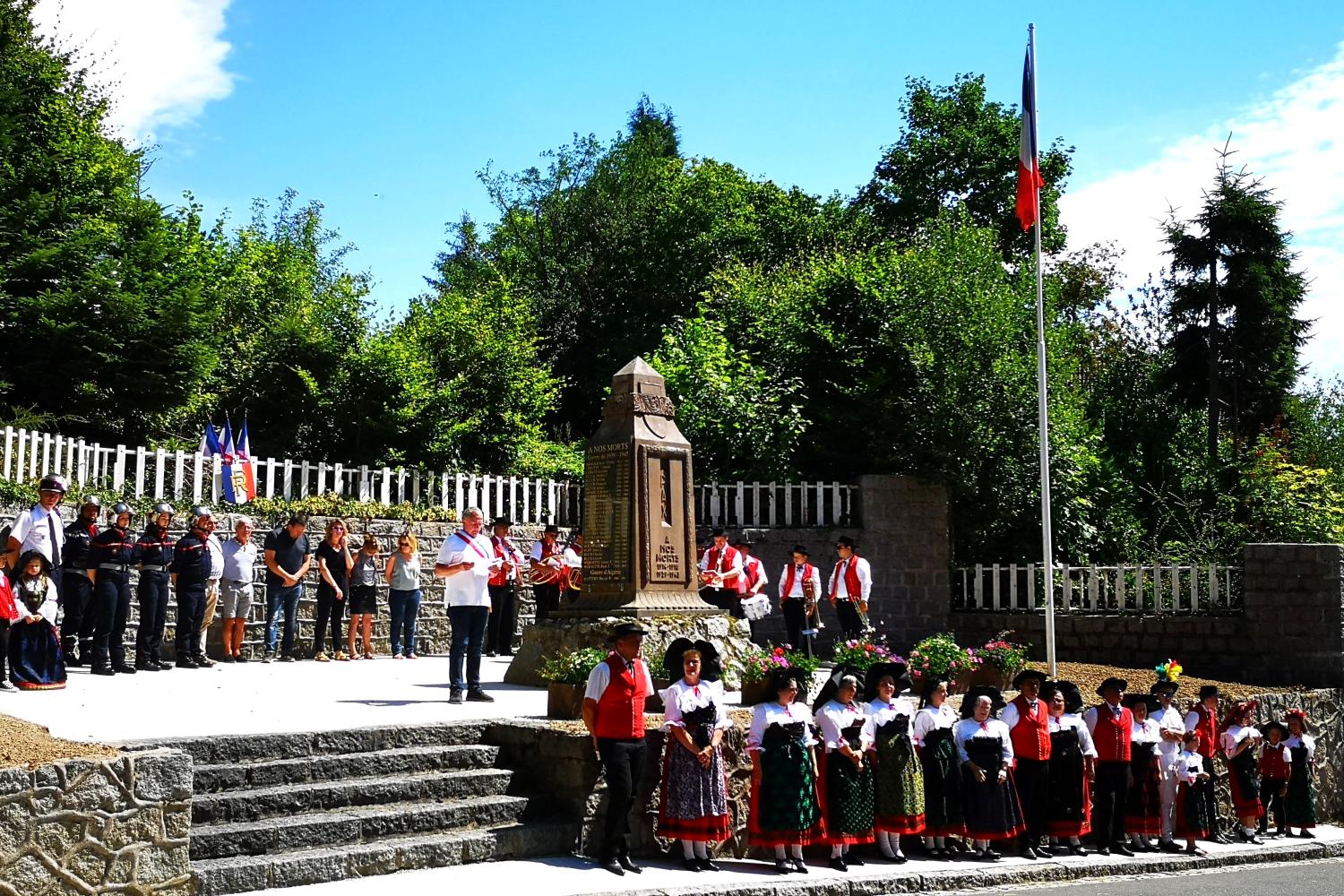 Commémoration du 14 juillet Le Hohwald