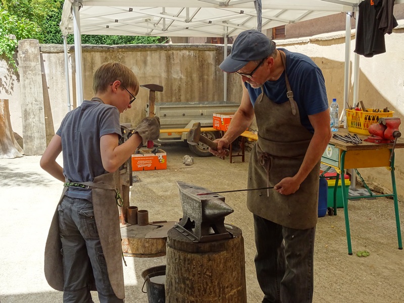 Atelier forge © La Seigneurie