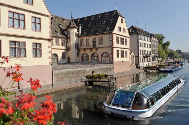 Visite de la ville de Strasbourg en bateau mouche