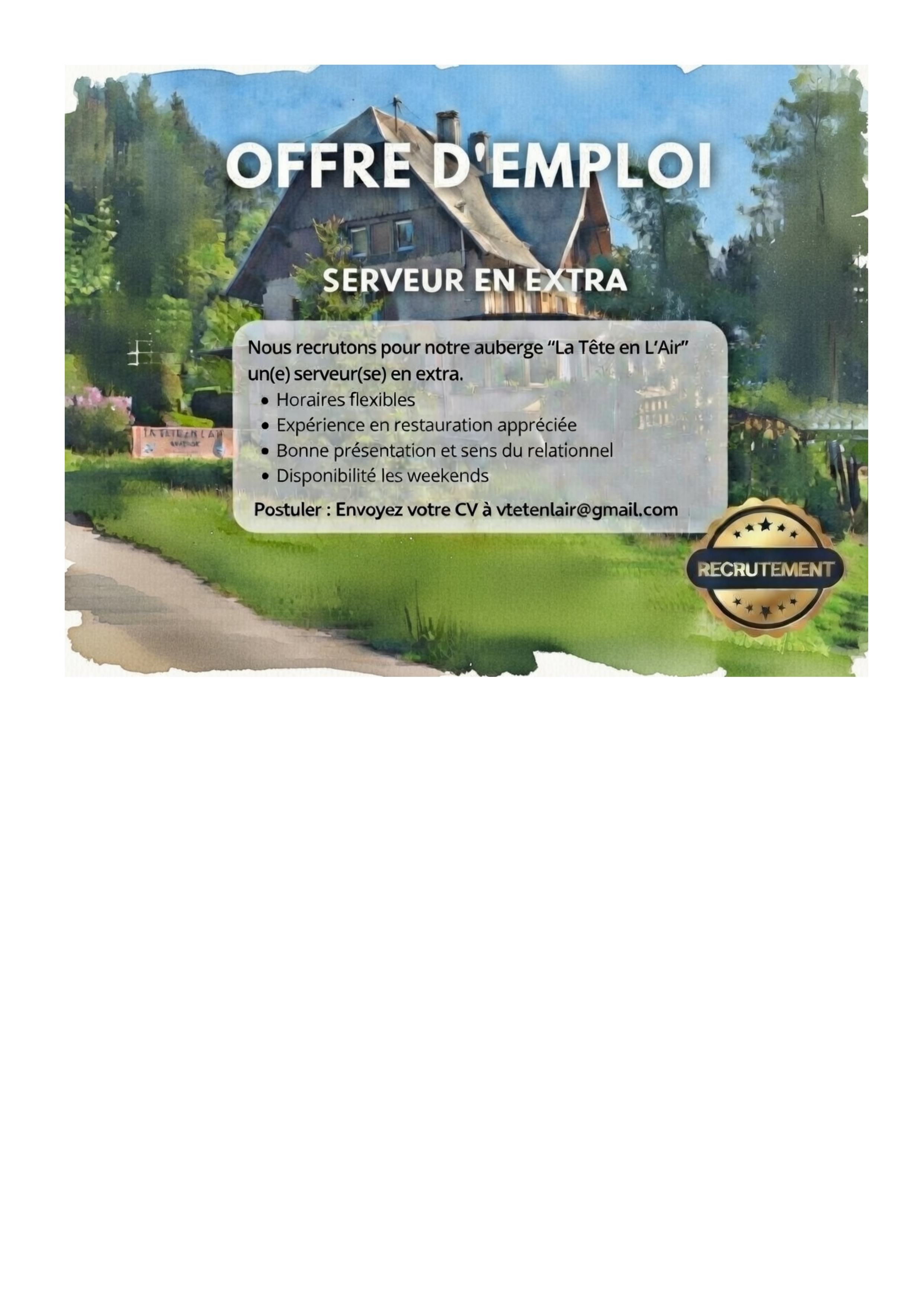 Offres d'emploi | Visiter