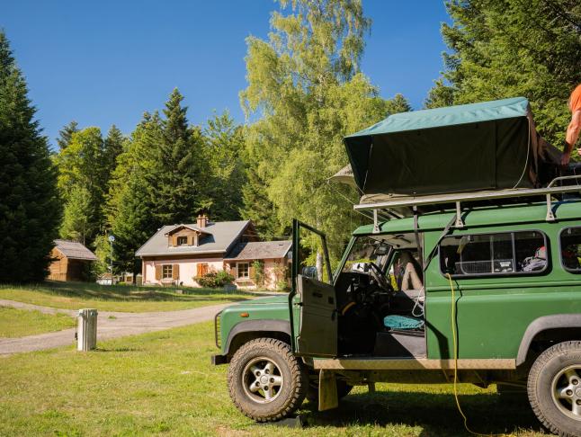 Campings et aires de services / stationnement CC