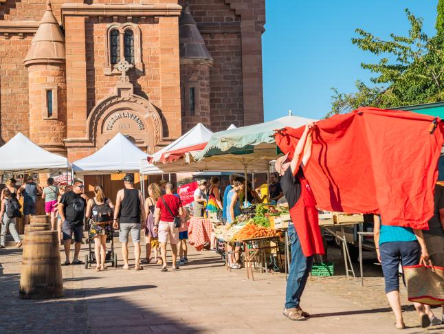 Marché estival