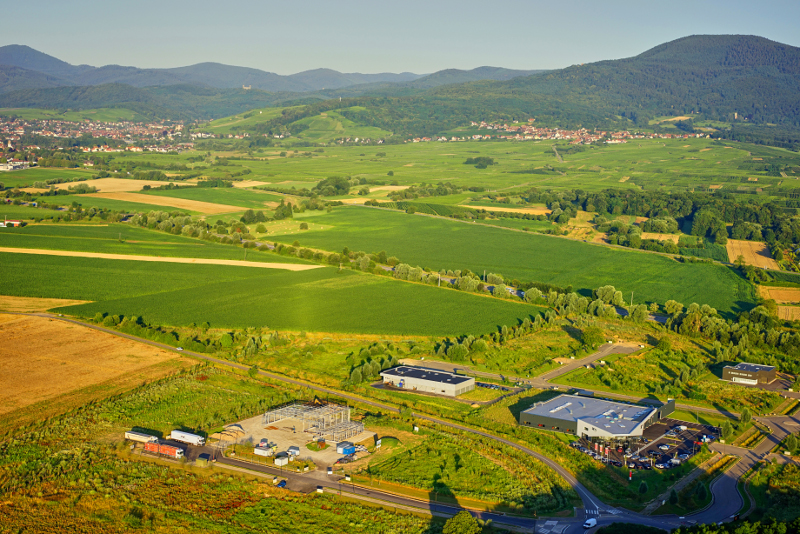 Une partie du territoire vu de haut ©CCPB-StudioPygmalion