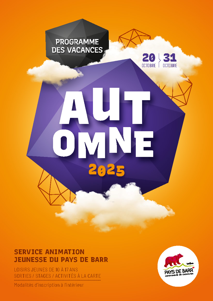 Programme vacances d'automne