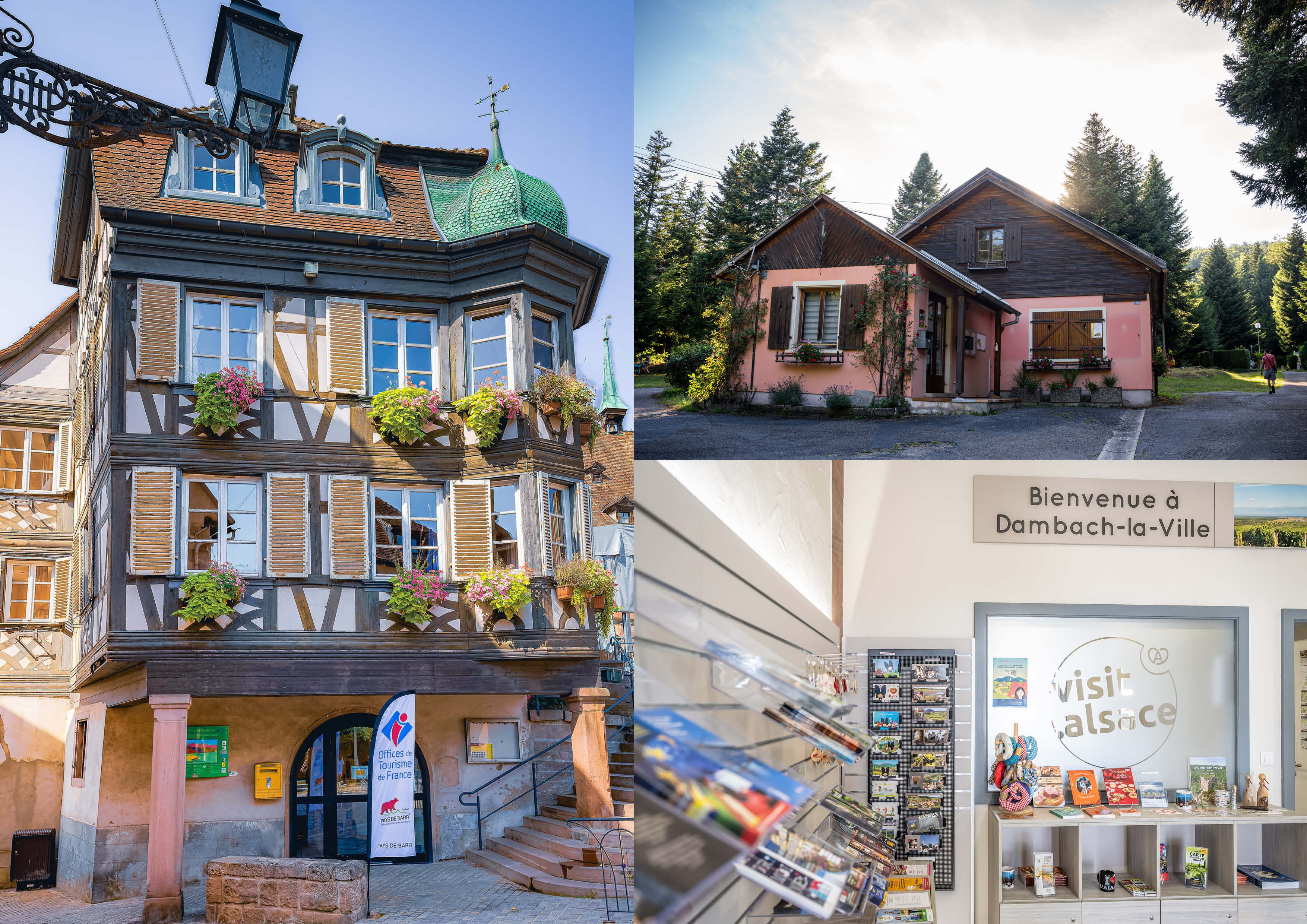 (1) Bureau Barr, Jérémy Koller - (2) Bureau Camping Hohwald, Alexandra Koeniguer - (3) Bureau DLV, Vincent Schneider