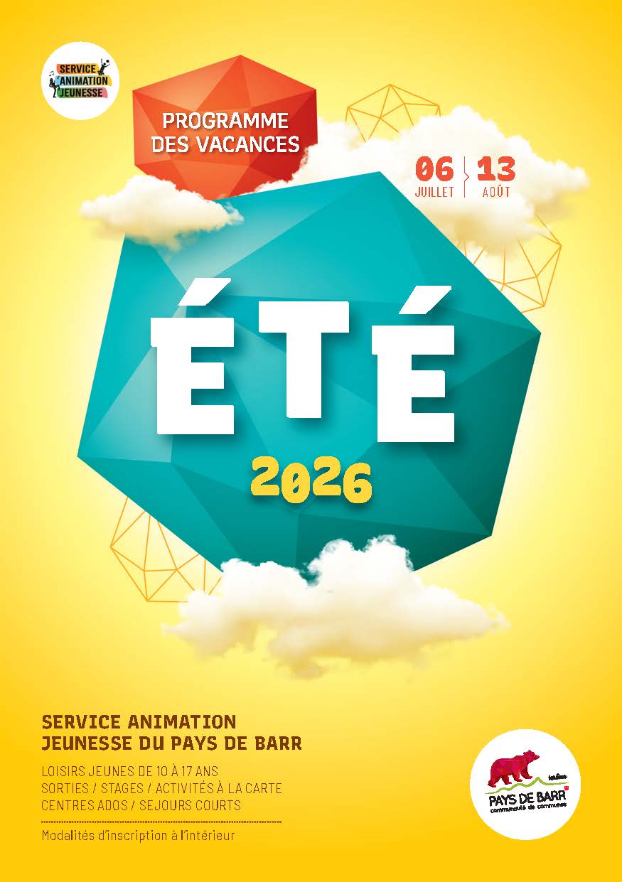 Programme été 2026